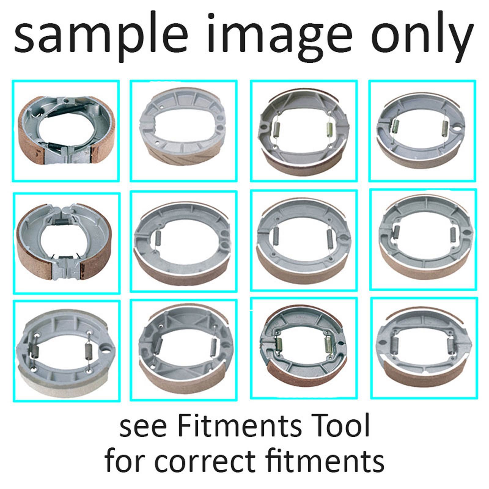 WHITES BRAKE SHOES WATER GROOVE 95 X 20MM - Image 1