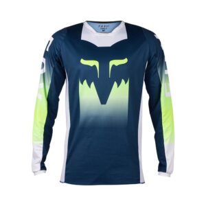 Fox 180 Flora Motocross Jersey Dark Indigo - Image 2