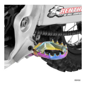 Zeta Max Foot Pegs KX – Oilslick - Image 3