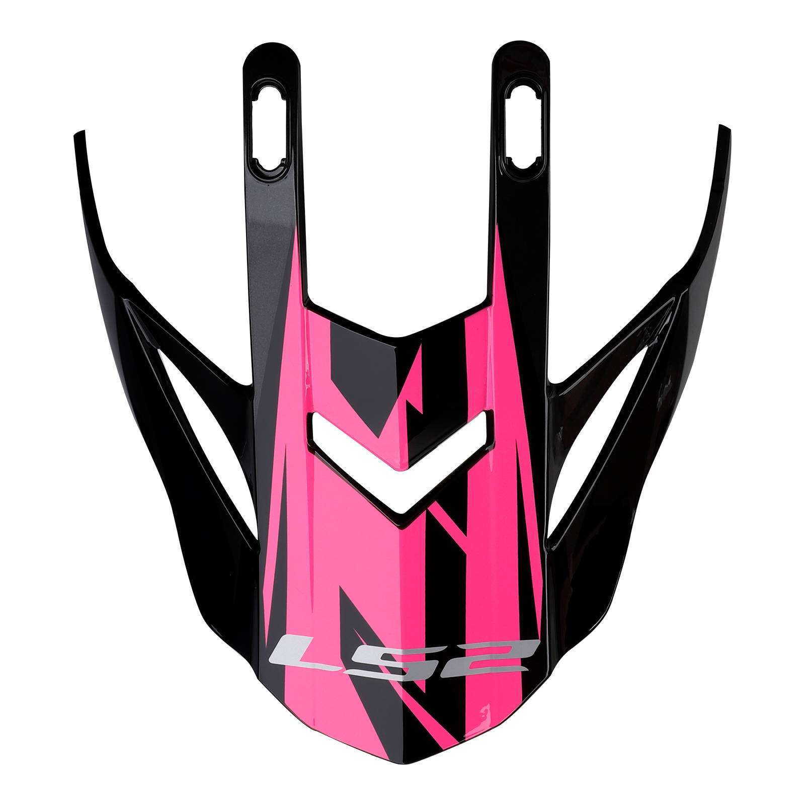 LS2 MX437 Fast Evo Peak Roar - Black / Purple - Image 1