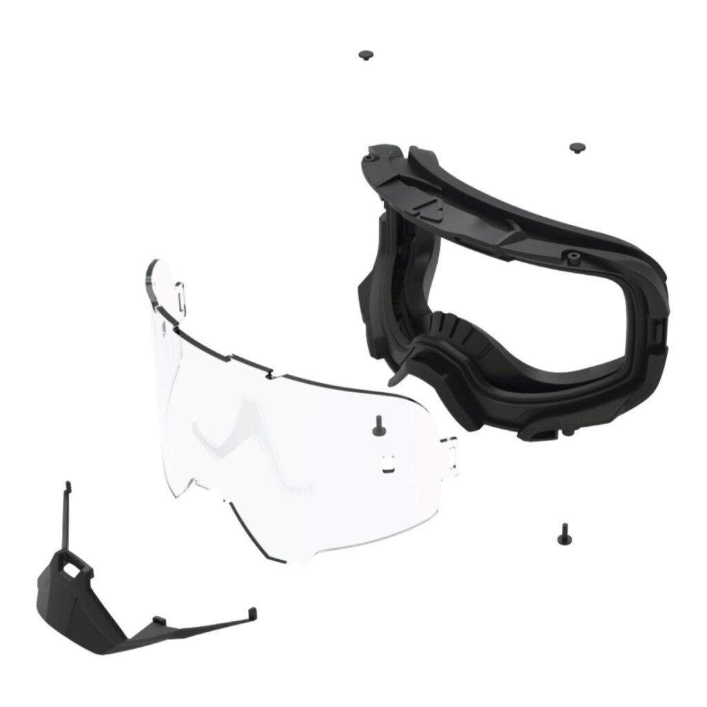 Leatt Velocity 6.5 Motocross Goggles Iriz Red Red 28%
