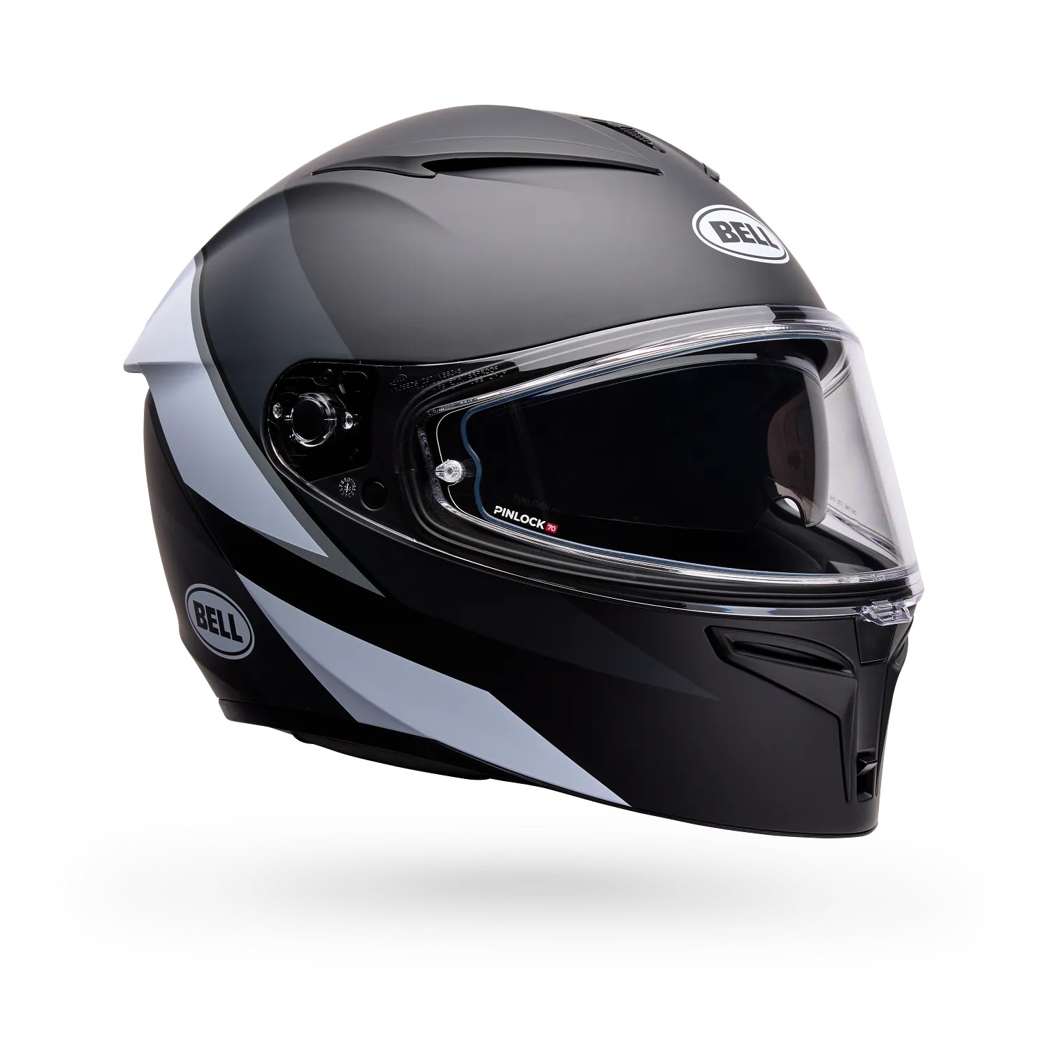 Bell Lithium Flip ECE Road Helmet Black/White - Image 1