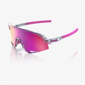100% Slendale Tokyo Night Sunglasses Purple Mirror Lens - Image 1