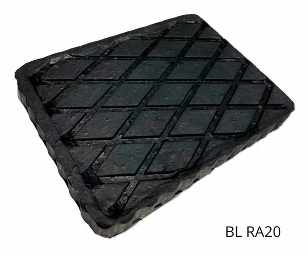 RUBBER MAT 20mm THICK FOR MCL 160 mm x 125 mm