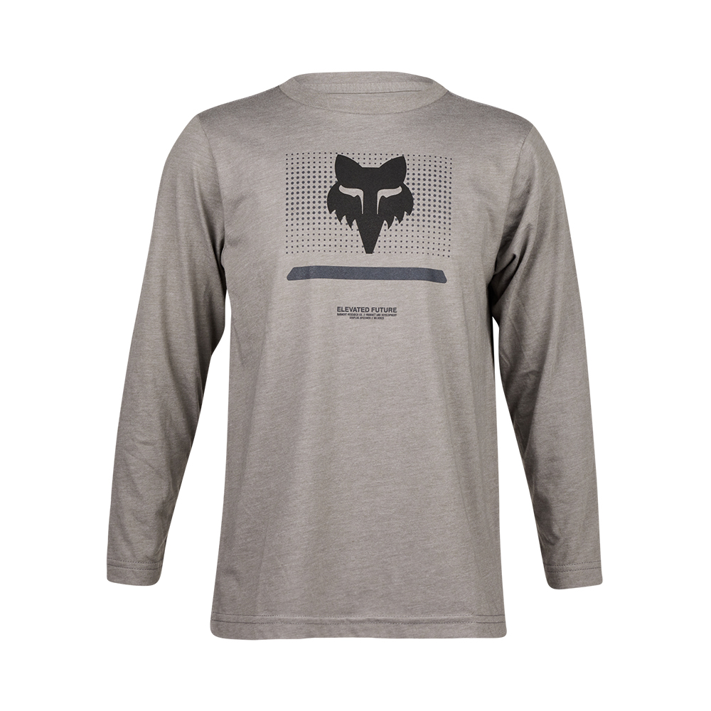 Fox Optical Long Sleeve Tee Heather Graphite