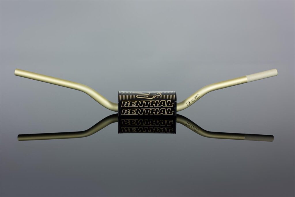 Renthal 604 Fatbar Handlebars RC / HON CRF 04-18 / KAW KX/KXF 06-21 Limited Edition Hard Ano
