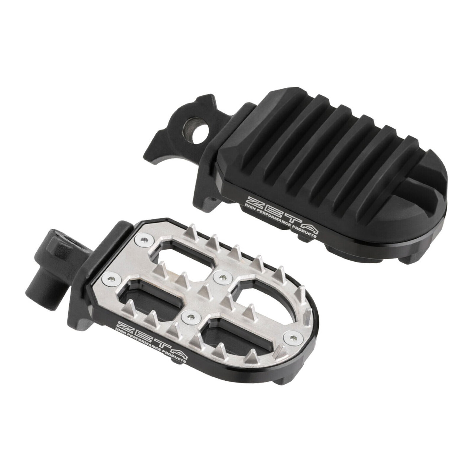 Zeta Adventure Foot Pegs Tenere 700 '20- Black - Image 2