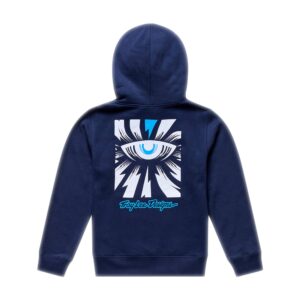 Troy Lee Designs Cyborg Pullover Hoodie Youth Navy - Image 2