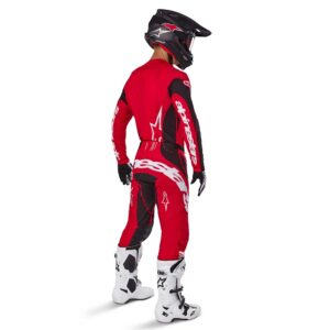 Alpinestars Techstar Dreem Motocross Jersey Bright Red/Black - Image 5