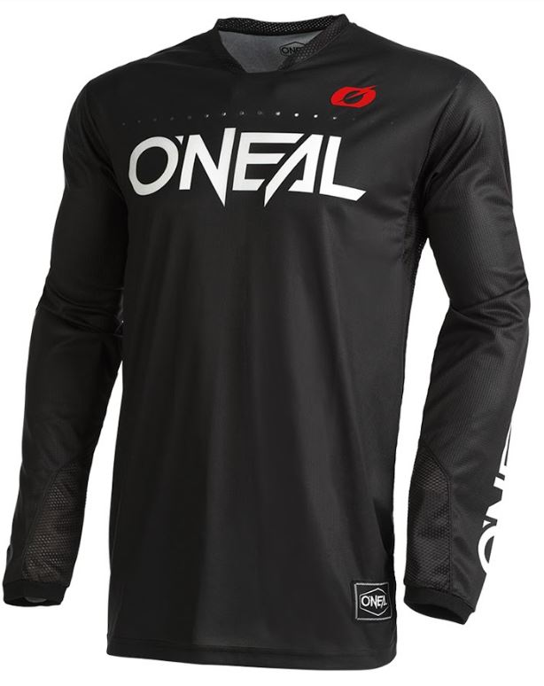 Oneal Hardwear Elite Black Motocross Jersey