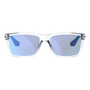 Leatt TheViz Sierra Sunglasses - Silver / Blue Polarized Blue (14 VLT) - Image 4