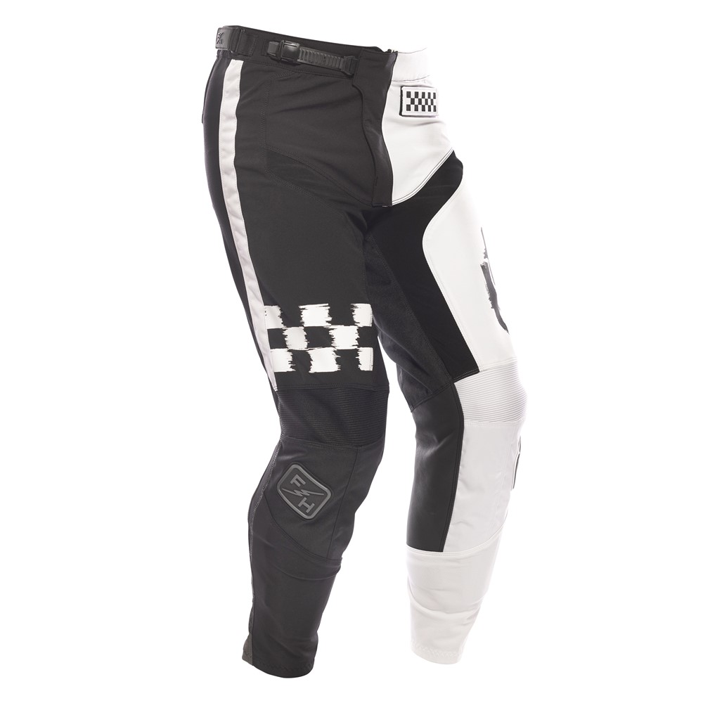 Fasthouse Speed Style Jester Motocross Pants Black/White