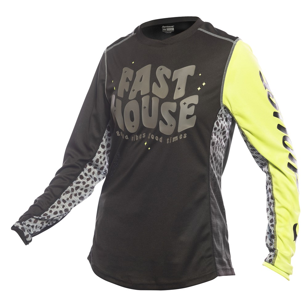 Fasthouse Womens Grindhouse Zenith Motocross Jersey Black