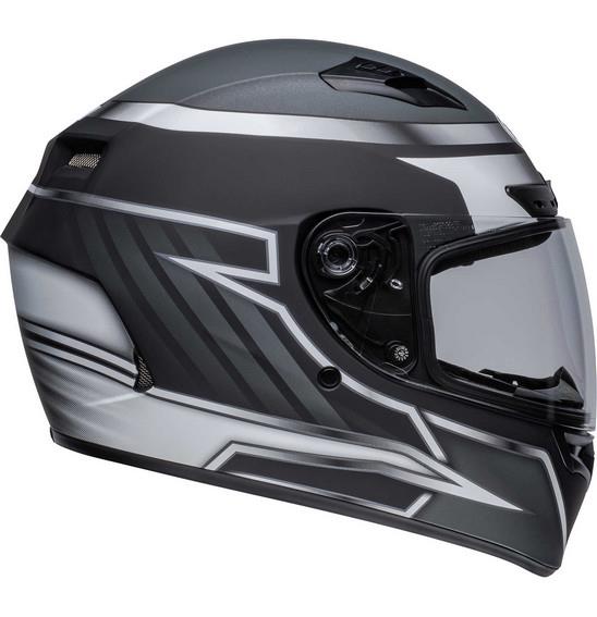 Bell Qualifier DLX Mips Raiser Road Helmet Matte Black/White