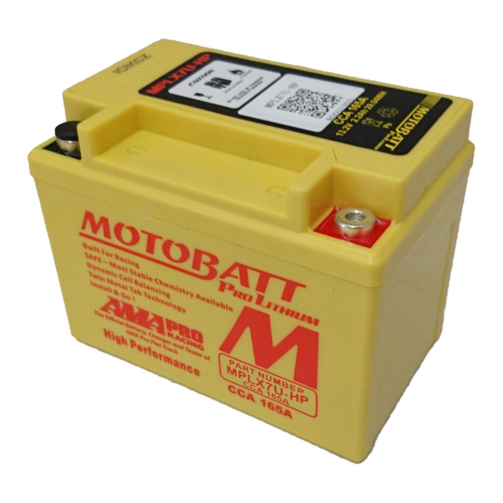 MOTOBATT PRO LITHIUM BATTERY MPLX7U-HP *8
