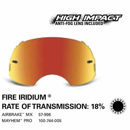 OAKLEY MAYHEM PRO FIRE IRI LEN