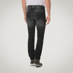 CAFE RACER JEANS WITH BELT BLACK - Image 7