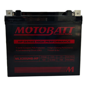 MOTOBATT PRO LITHIUM BATTERY MLX20UHD-HP *4 - Image 3