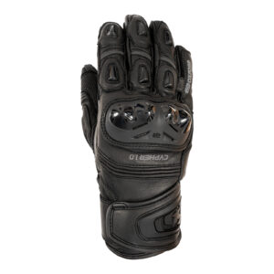 Oxford Cypher 1.0 Short Leather Glove MS - Stealth Black - Image 1