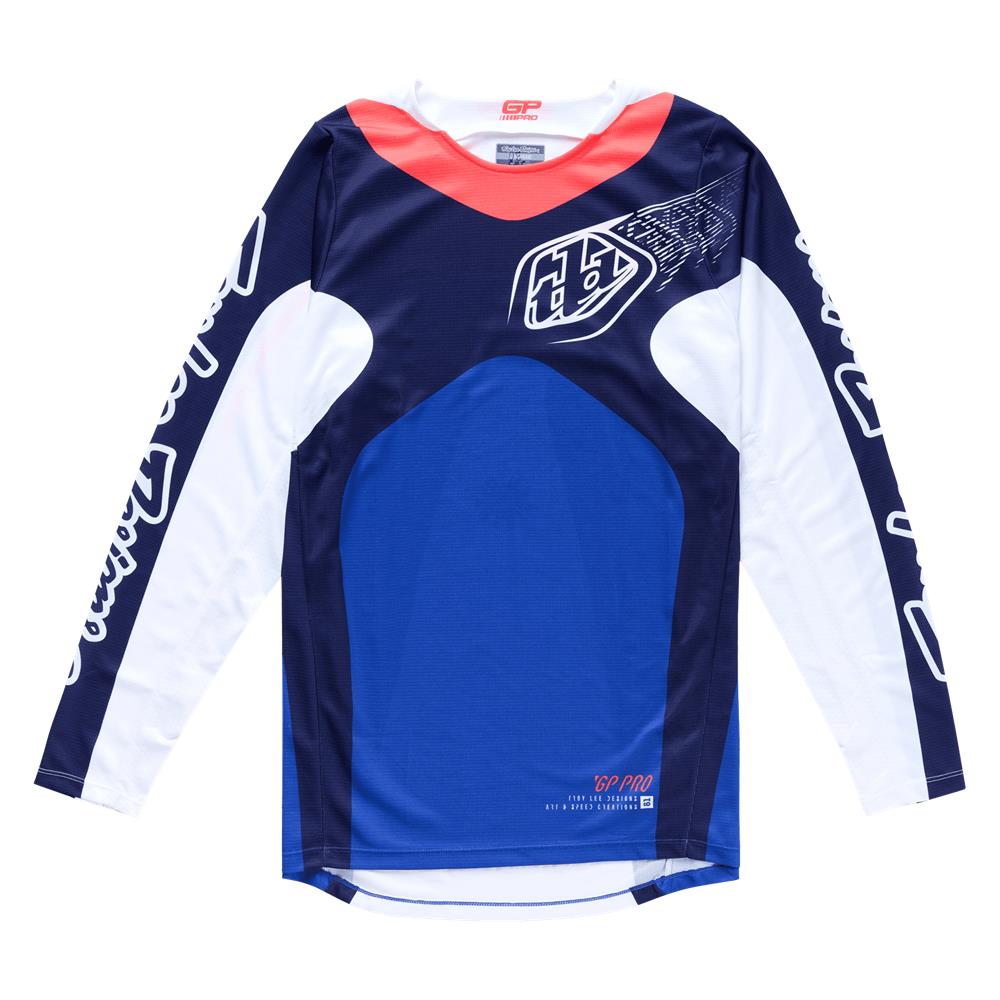 Troy Lee Designs GP Pro Frames Motocross Jersey Navy/White