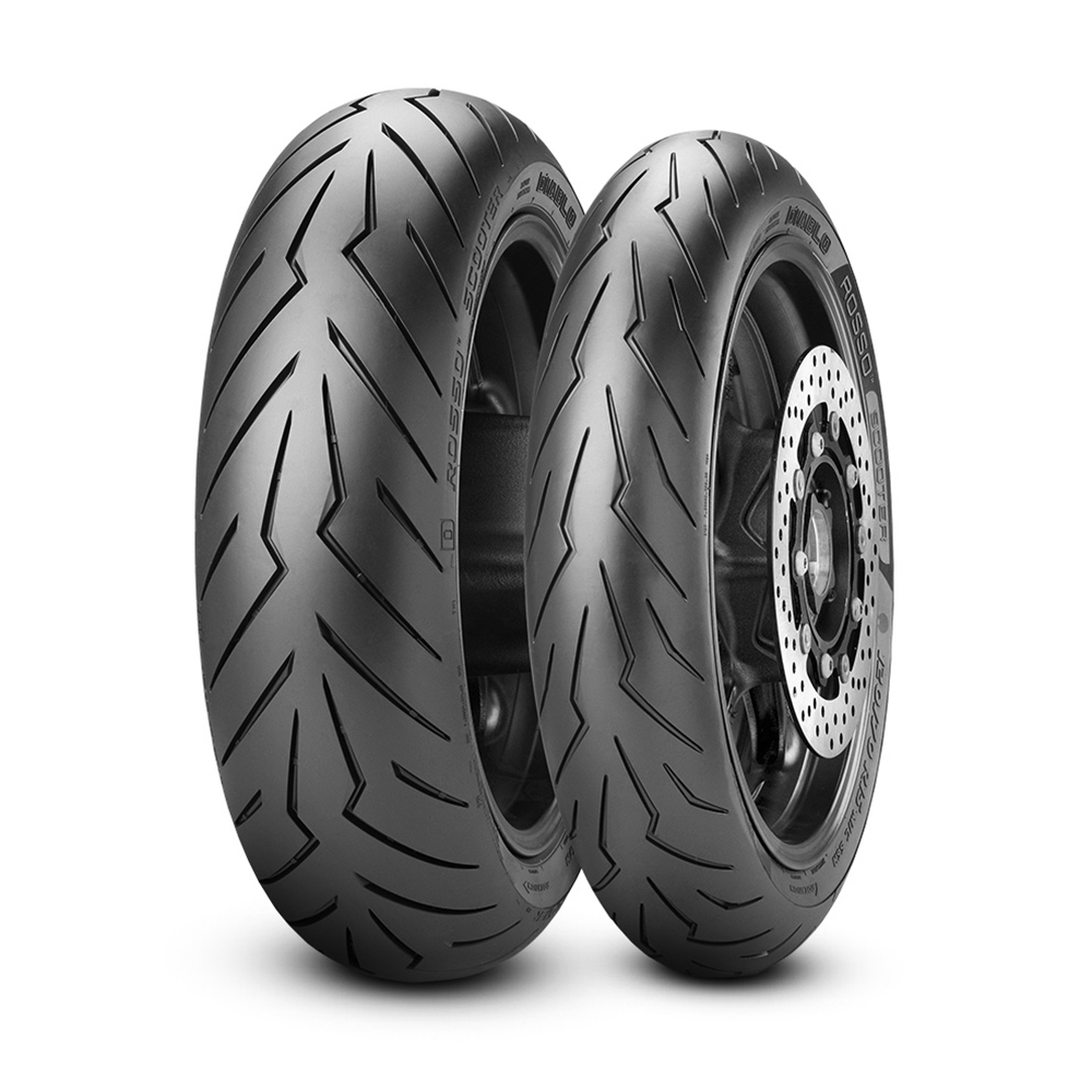 Pirelli Rosso Front/Rear Scooter Tyre 120/70x12