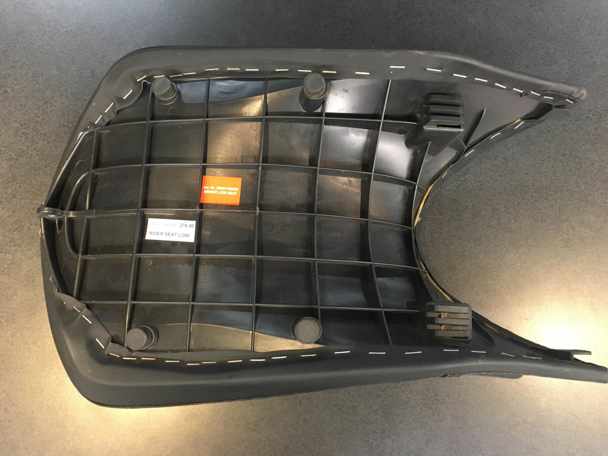 Seat KTM Powerparts Low Black - Image 1