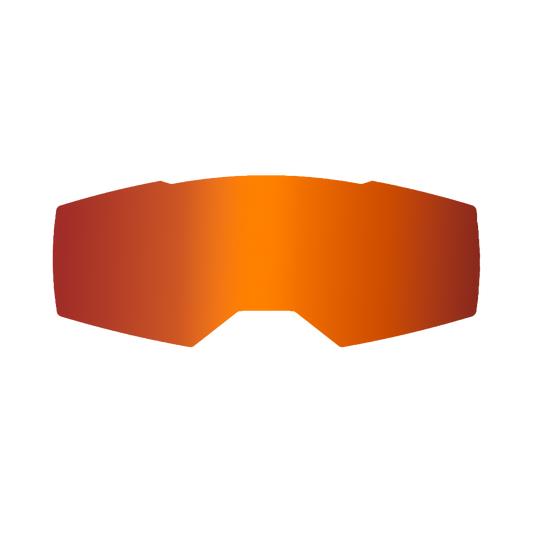 BLUR B-40 RAD RED LENS W/TEAR OFF PINS (lens only)