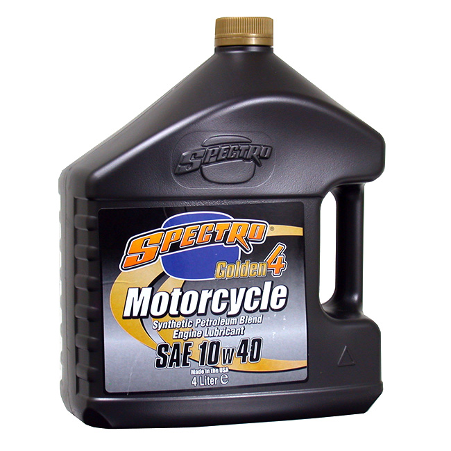 Spectro 10w40 4L Golden 4 Semi Syn Engine Oil (JASO MA)