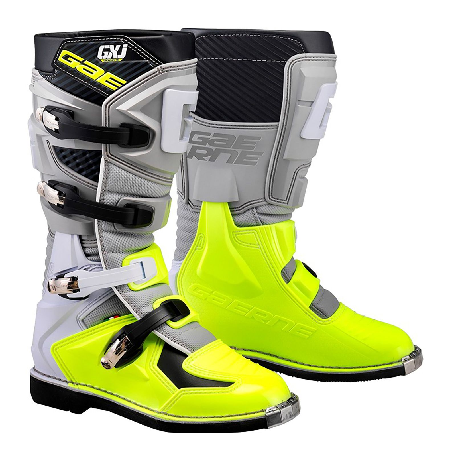 Motocross Boots Gaerne (20) GX-J Youth Black/Grey/Fluro - Image 1