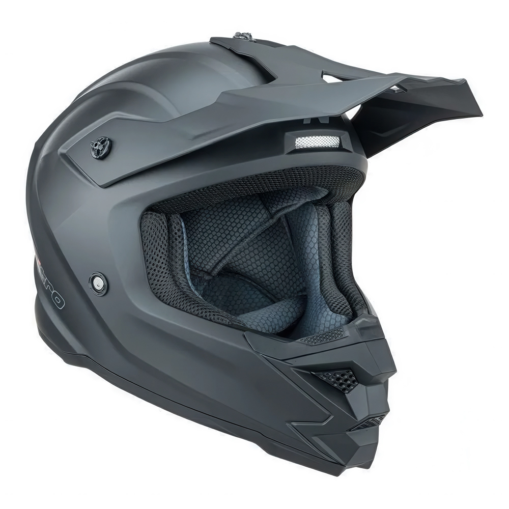 Nitro MX710 Junior Uno Motocross Helmet Satin Black