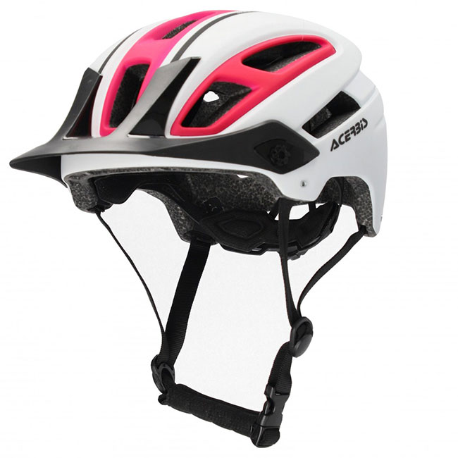 Acerbis Doublep MTB Helmet White Purple