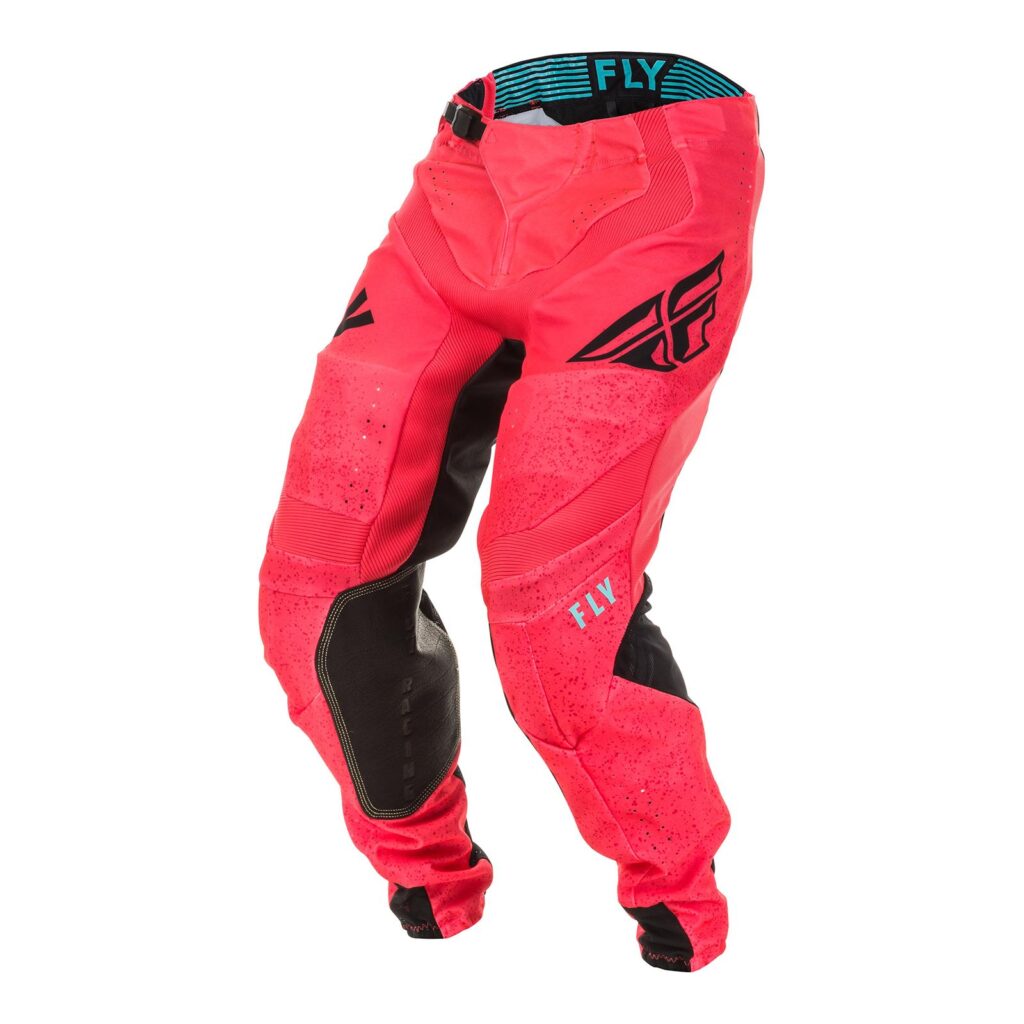 Motocross pants Fly Lite Hydrogen Limited Edition Coral/Black/Blue