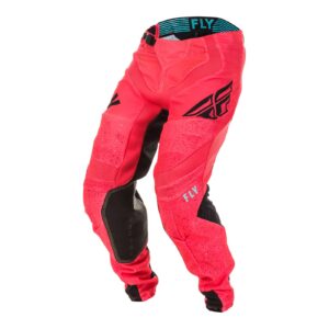 Motocross pants Fly Lite Hydrogen Limited Edition Coral/Black/Blue - Image 1