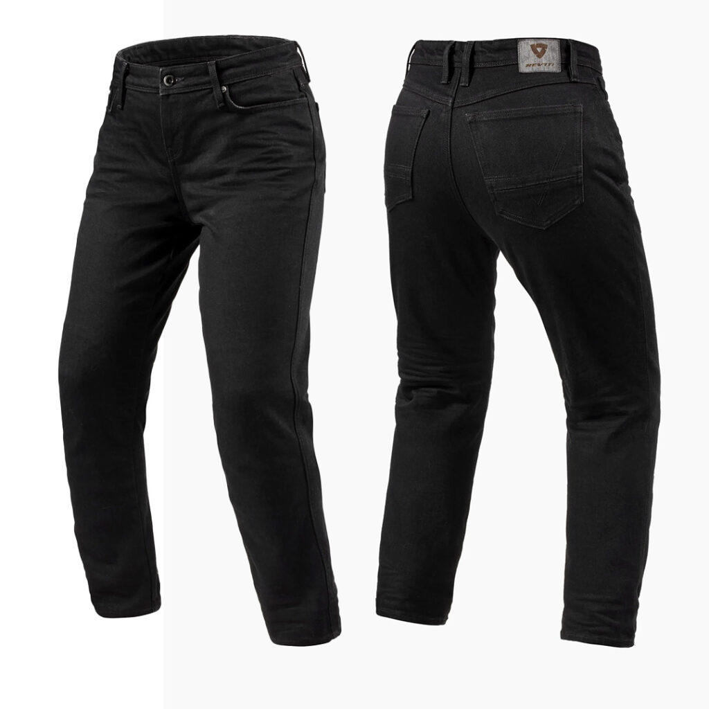 REV'IT! Violet BF Ladies Jeans Sht Leg Black