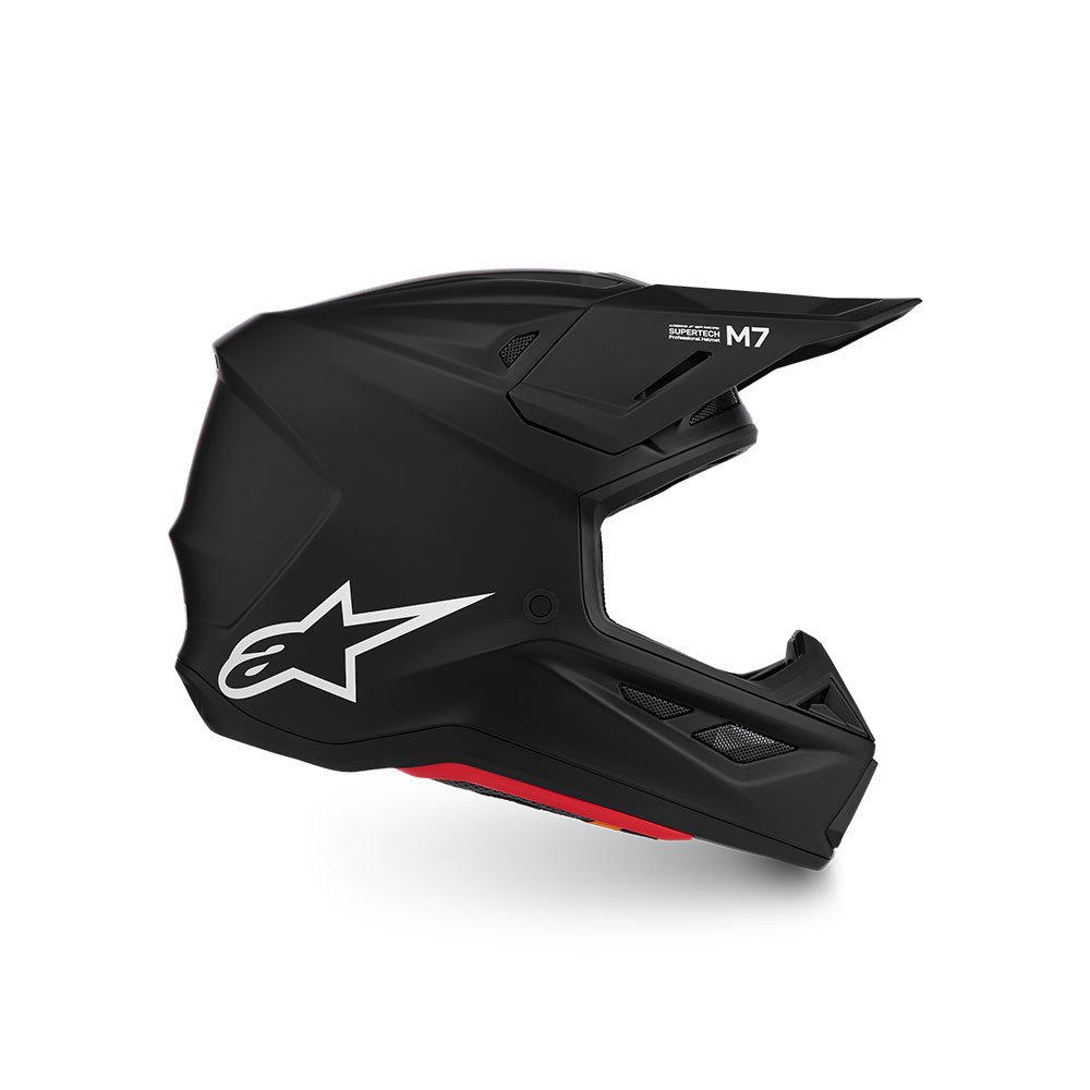 Alpinestars S-M7 Motocross Helmet Matte Black