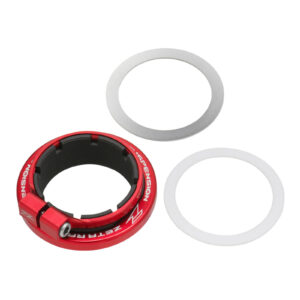 Zeta Rearshock Preload Adjuster Showa 50A - Red - Image 1