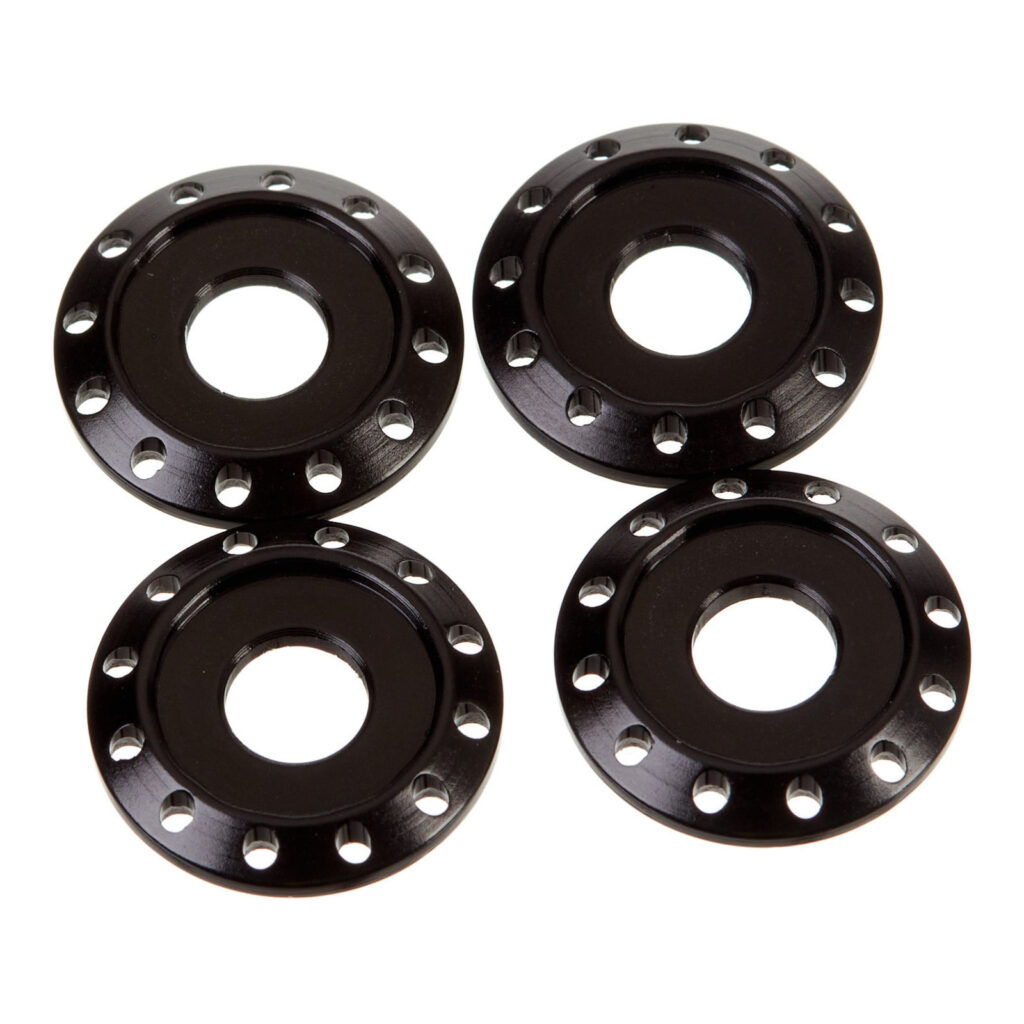 DRC M6 ALUMINUM SPACERS TYPE02 BLACK 4PCS