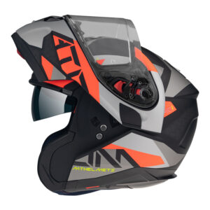 MT Atom SV Flip Front Helmet Matte Red - Image 2