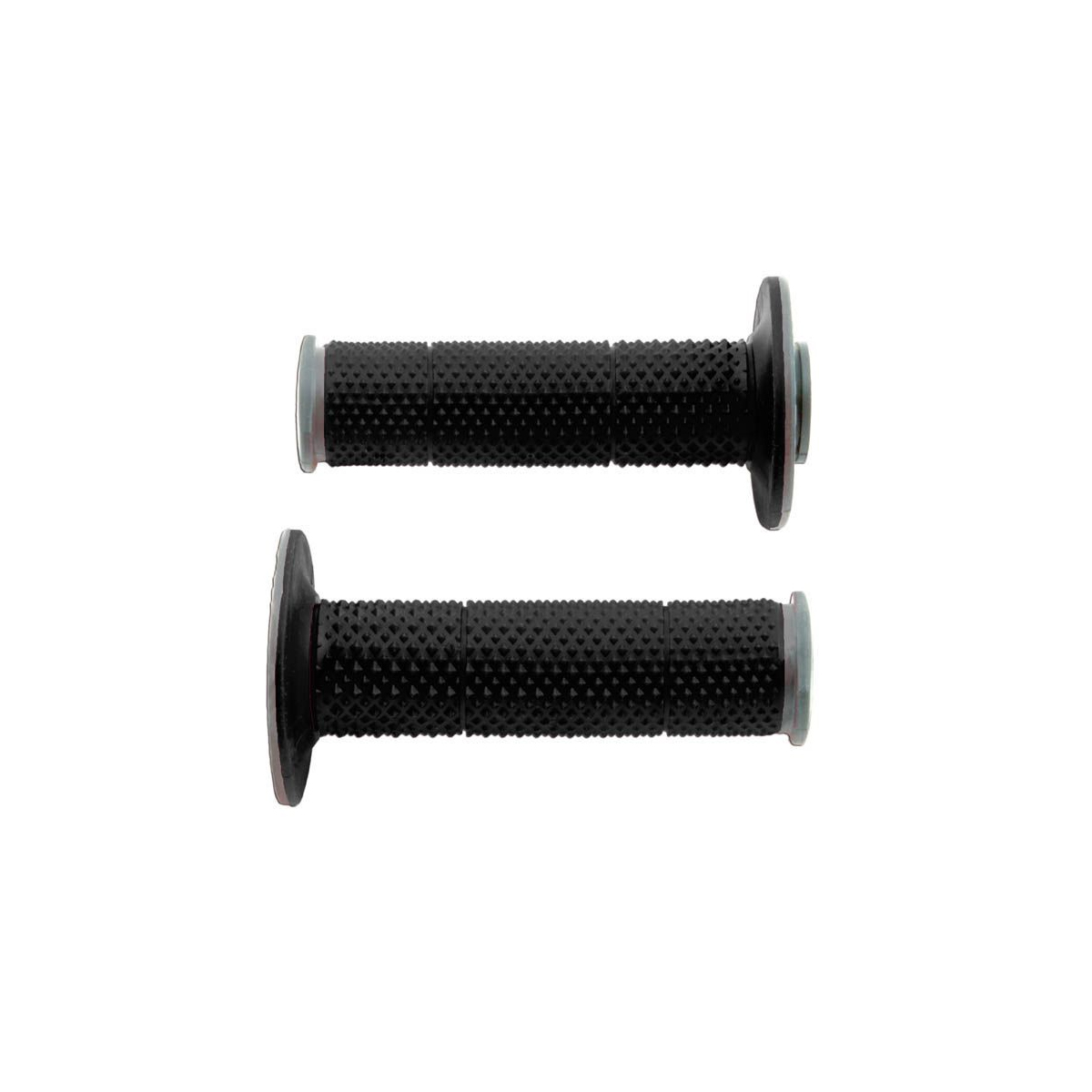 HANDLEBAR GRIPS RTECH EXTRA SOFT FULL DIAMOND BLACK - Image 1