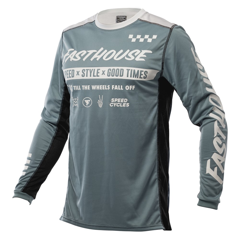 Fasthouse Grindhouse Domingo Motocross Jersey Indigo