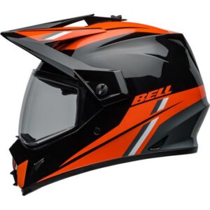 Bell MX-9 Mips Alpine Adventure Helmet Black/Orange - Image 1