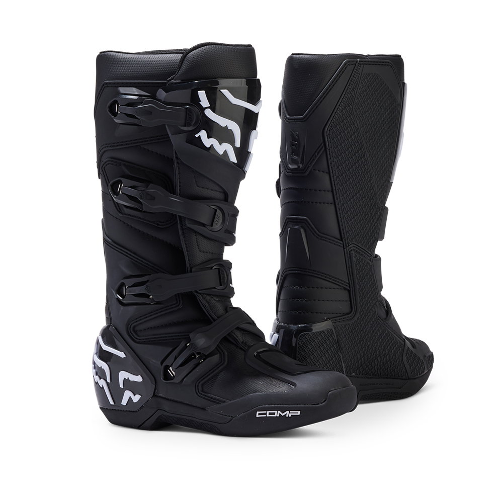 Fox Comp Motocross Boots Youth Black