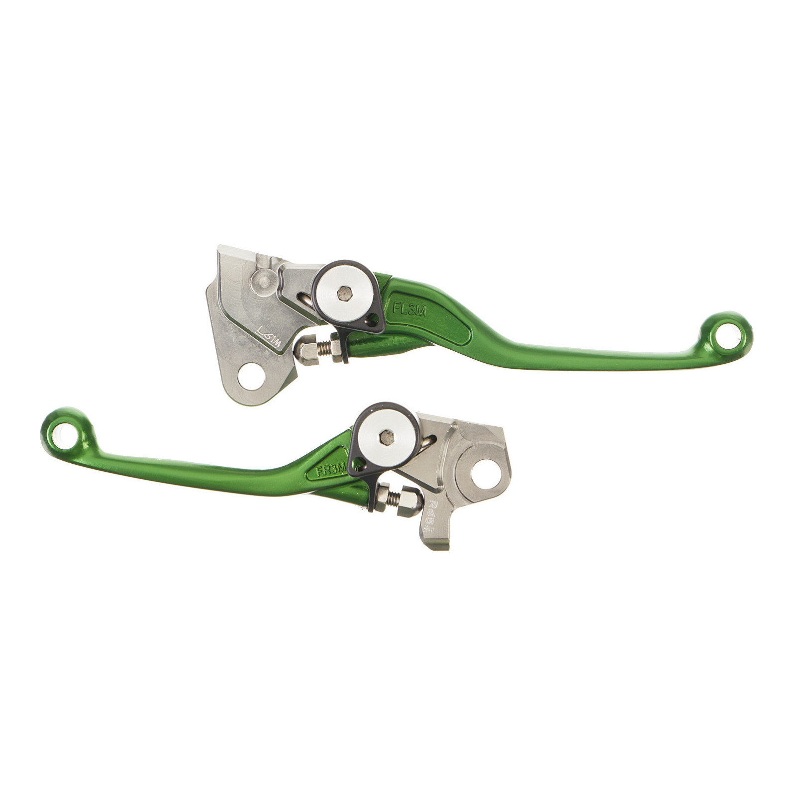 Zeta Pivot Lever Set FP - Kawasaki - Green - Image 2