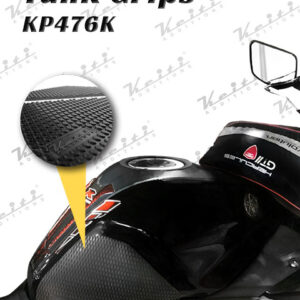 KEITI TANK GRIPS UNIVERSAL 4 PIECE [BLACK] NS - Image 7