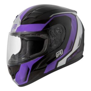 Rjays Grid Road Helmet Gloss Black/Purple - Image 2
