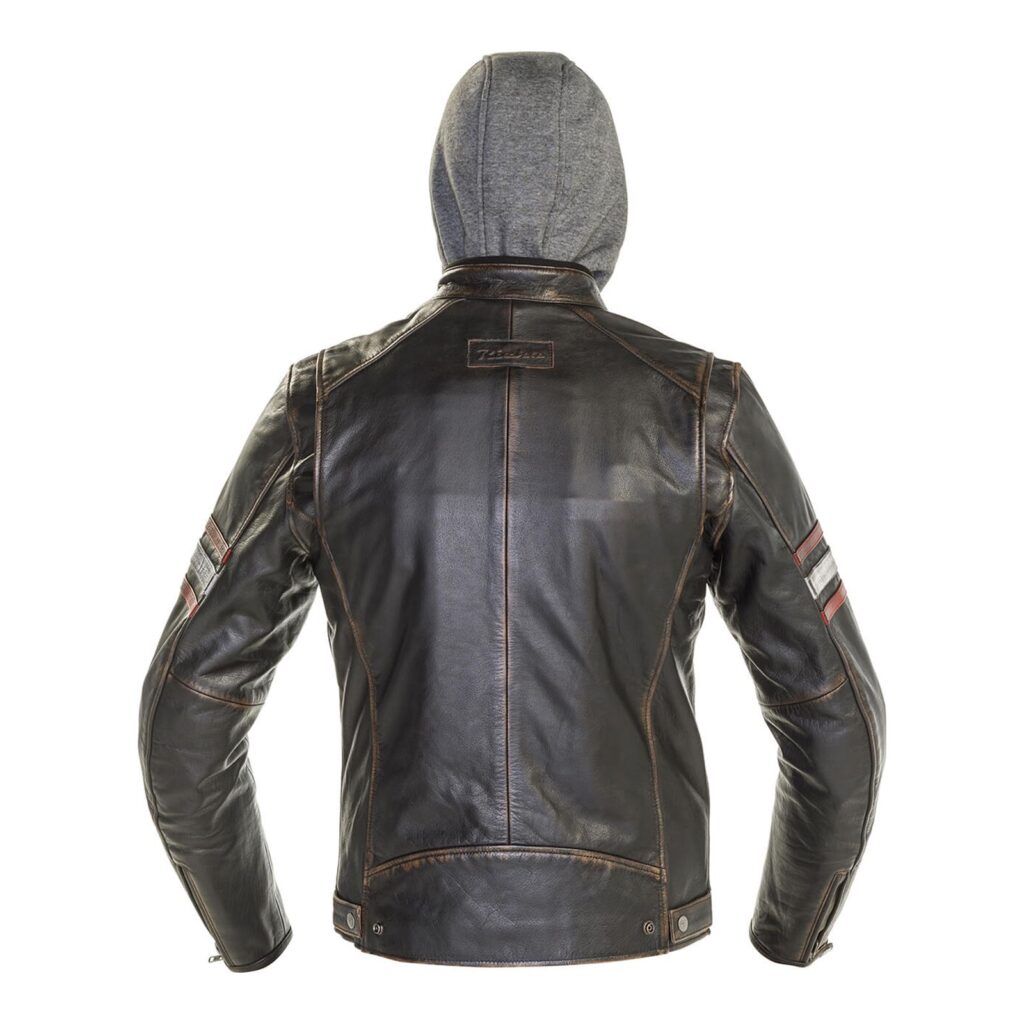 Road Jacket Richa Toulon 2 Leather Black/Red