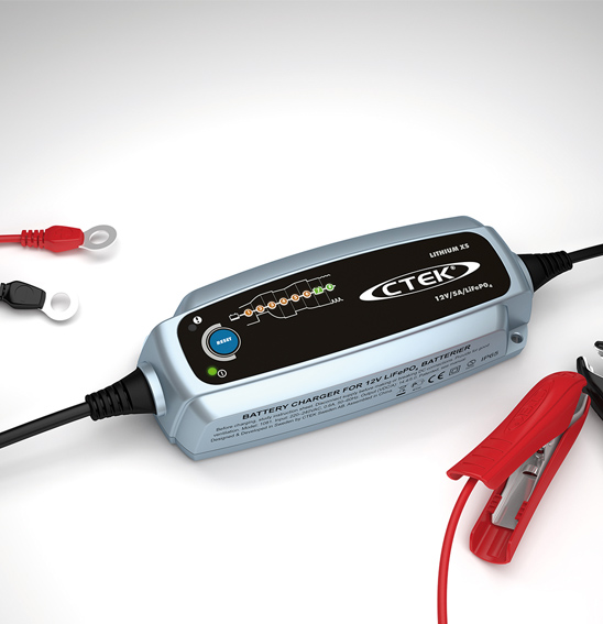 CTEK LITHIUM XS (LiFePo4) 5.0amp BATTERY CHARGER