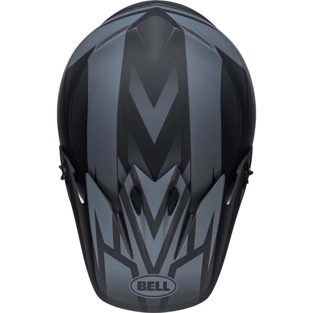 Bell MX-9 MIPS Disrupt Motocross Helmet Black/Charcoal