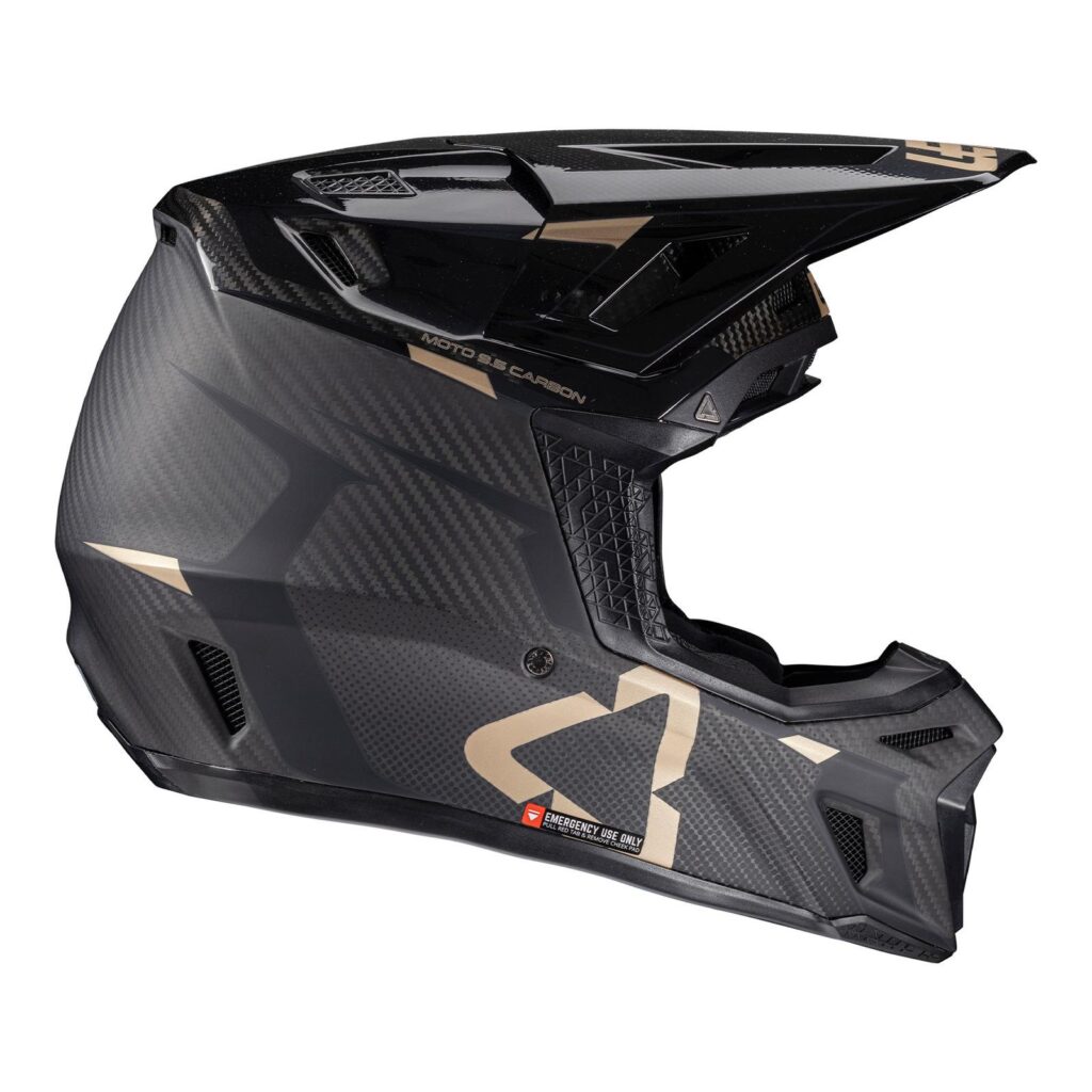 Leatt 9.5 Motocross Helmet Kit Carbon