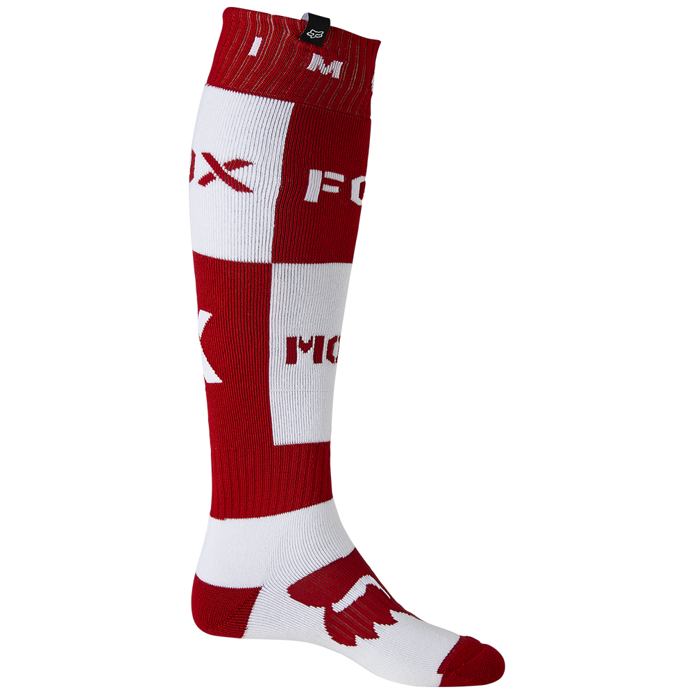 Fox Nobyl Fri Thick Red Motocross Socks